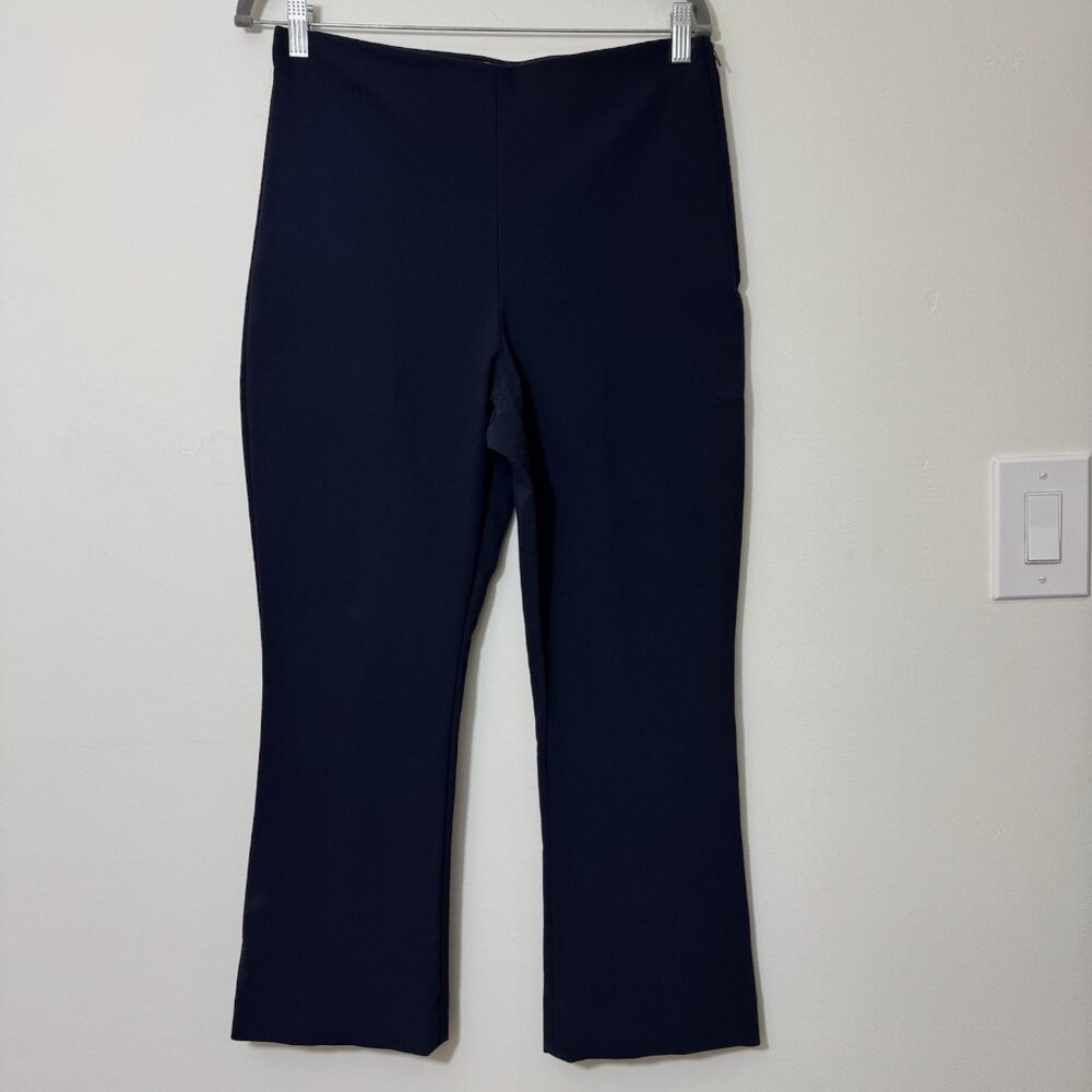 M.M.Lafleur Women’s Kick Flare Foster Crop Pant Size 10 Stretch Office Corporate
